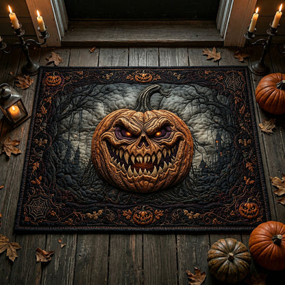 Scary Pumpkin Halloween Doormat GFTOPND674