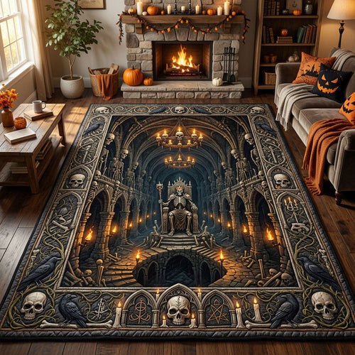 The Skeleton Cathedral Area Rug GFTOPND705