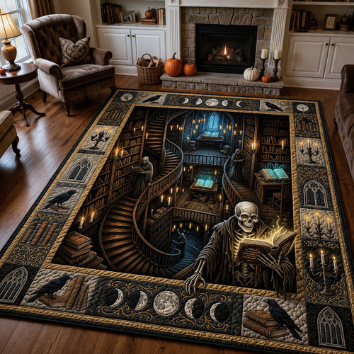 Library Of Forbidden Books Area Rug GFTOPND707
