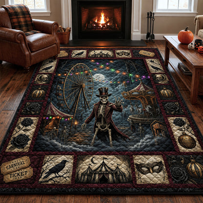 The Forgotten Skeleton Carnival Area Rug GFTOPND711