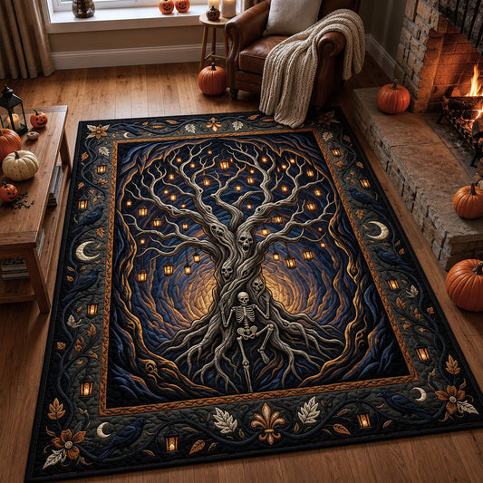 Skeleton Tree Of Souls Area Rug GFTOPND713