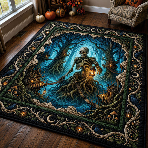 Skeleton Treehouse Civilization Area Rug GFTOPND715