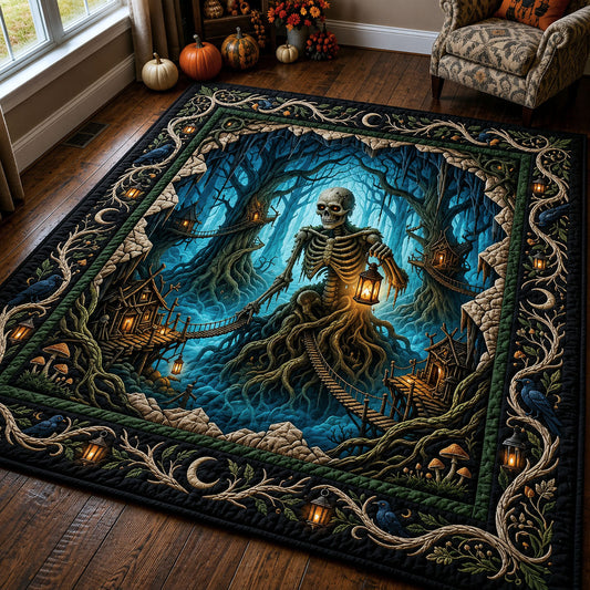 Skeleton Treehouse Civilization Area Rug GFTOPND715