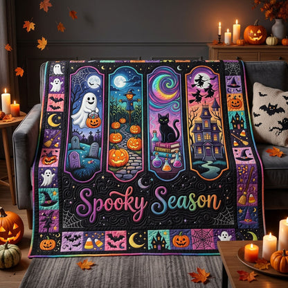 Spooky Season Quilted Blanket GFTOPND962