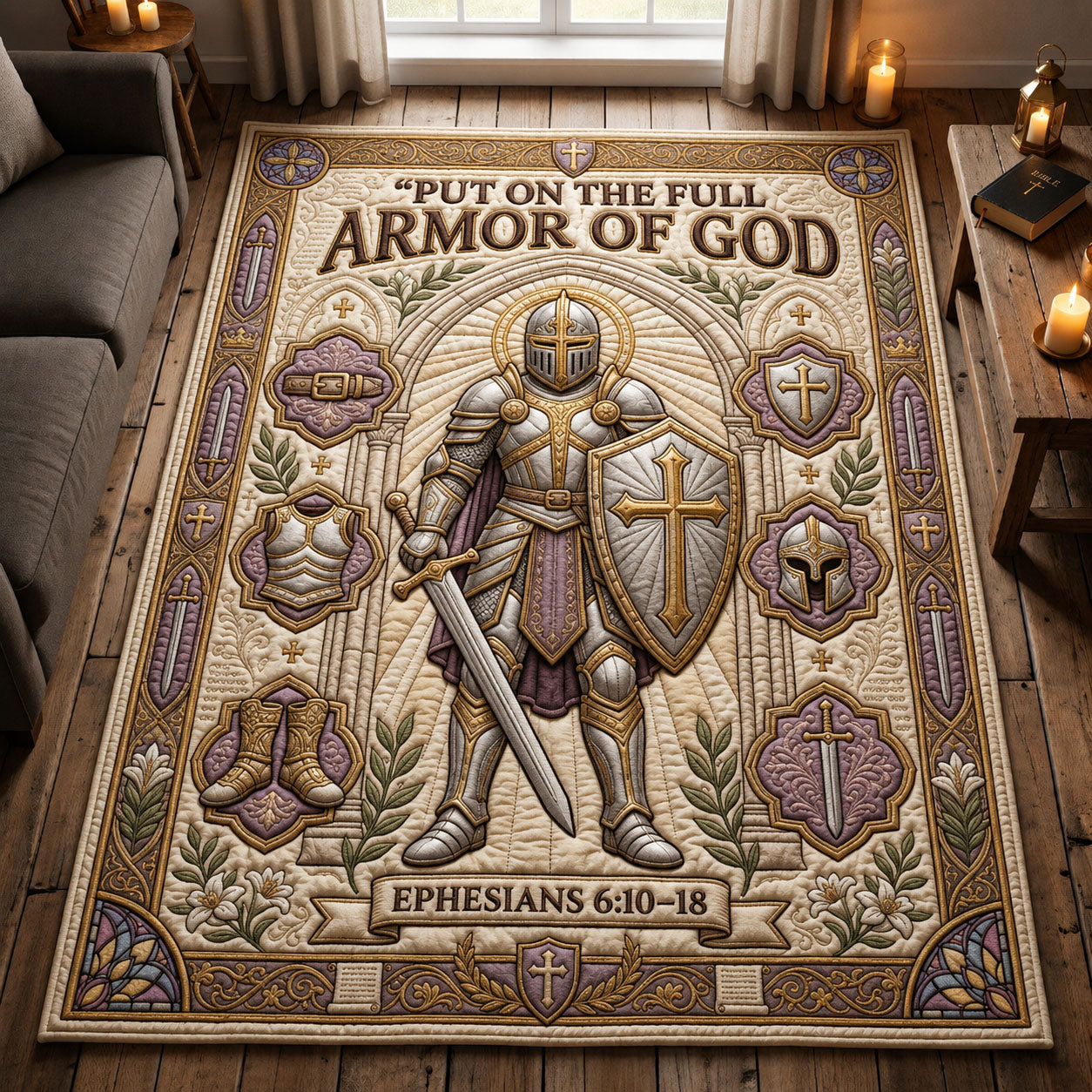 Chritian Faith Area Rug GFTOPND966