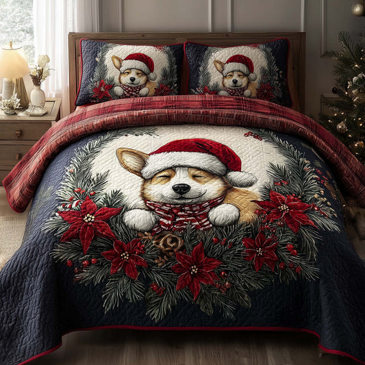 Corgi Cheer Duvet Cover Set GFTOQA101