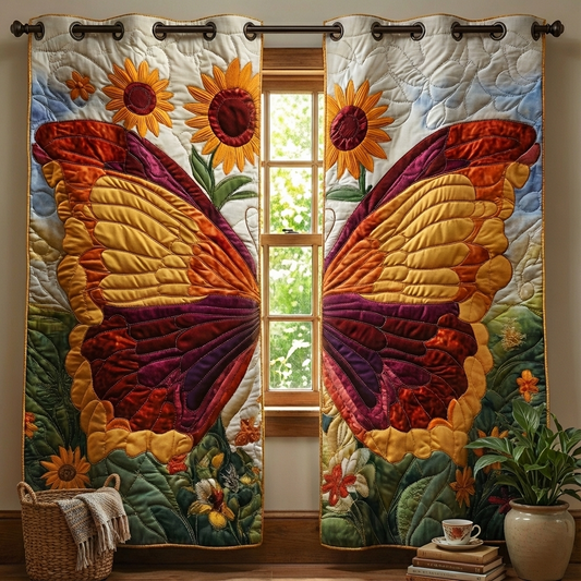 Golden Field Quilted Curtains GFTOQA1076