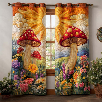 Sunburst Grove Quilted Curtains GFTOQA1078
