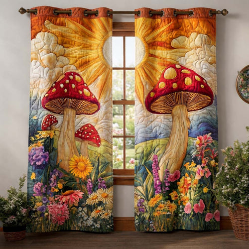 Sunburst Grove Quilted Curtains GFTOQA1078