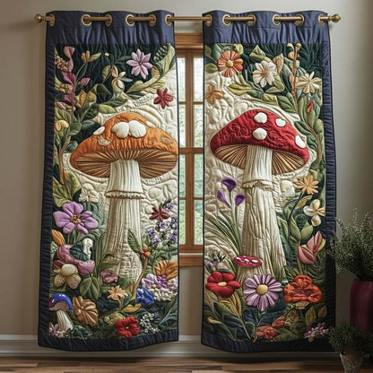 Forest Dream Quilted Curtains GFTOQA1084