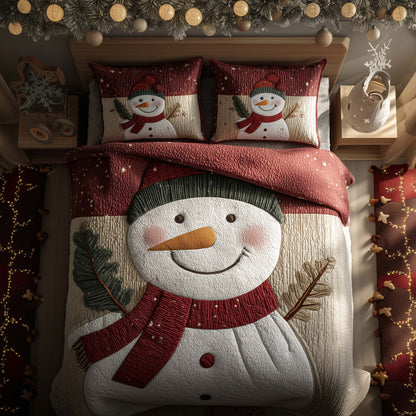 Snowman Cheer Duvet Cover Set GFTOQA109