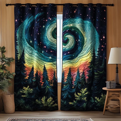 Northern Serenity Quilted Curtains GFTOQA1141