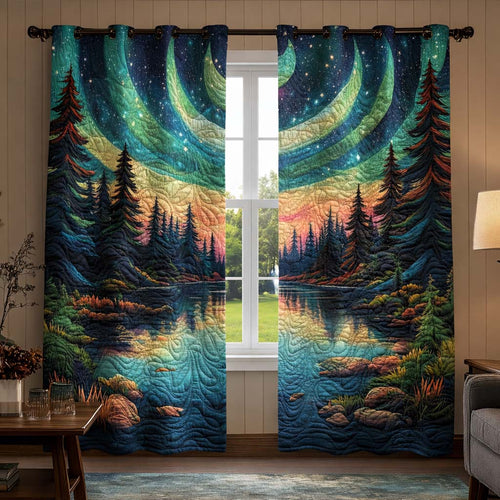 Northern Serenity Quilted Curtains GFTOQA1142
