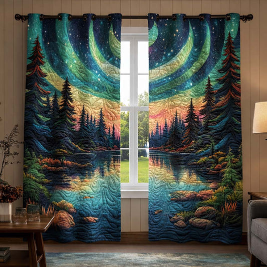 Northern Serenity Quilted Curtains GFTOQA1142
