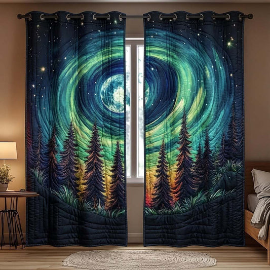 Northern Serenity Quilted Curtains GFTOQA1146