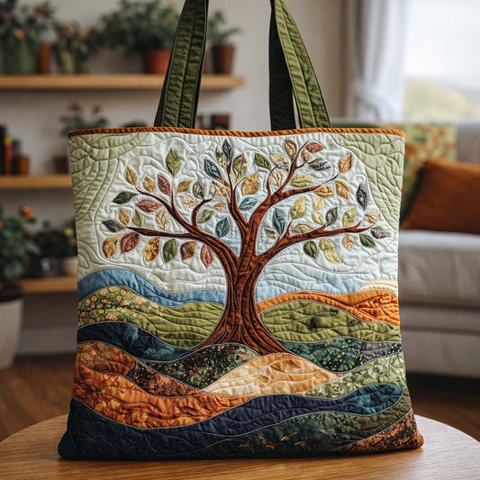 Eternal Growth Quilted Tote Bag GFTOQA1185