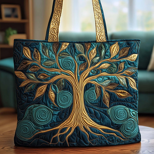 Golden Core Quilted Tote Bag GFTOQA1189