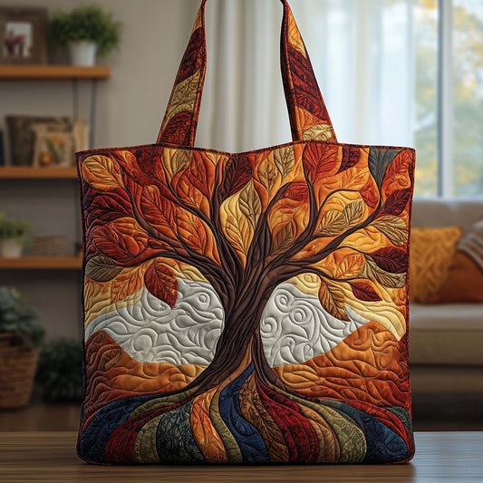 Autumn Spirit Quilted Tote Bag GFTOQA1191