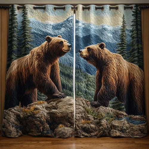 Wild Brothers Quilted Curtains GFTOQA1223