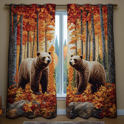 Autumn Watcher Quilted Curtains GFTOQA1227