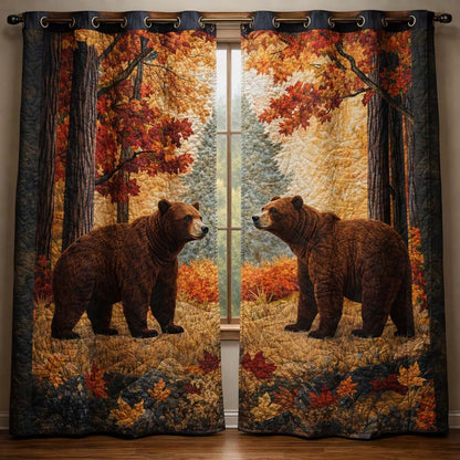 Autumn Serenity Quilted Curtains GFTOQA1228