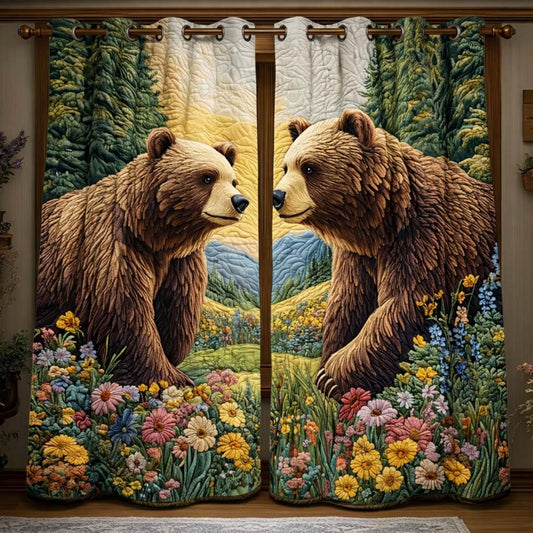 Spring Awakening Quilted Curtains GFTOQA1232