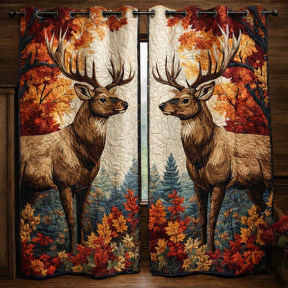 Autumn Crown Quilted Curtains GFTOQA1234