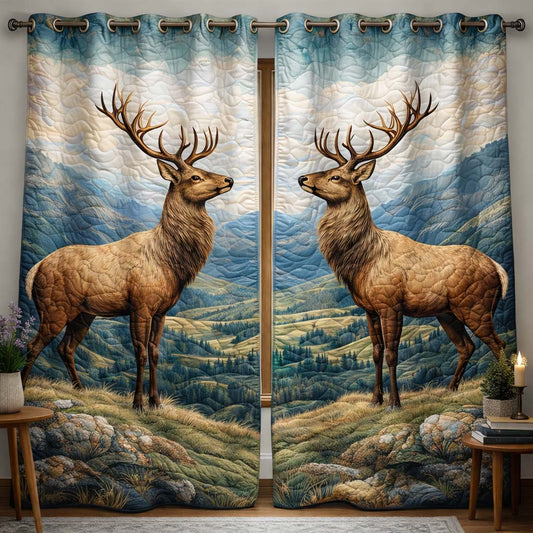 Majestic Highland Quilted Curtains GFTOQA1236