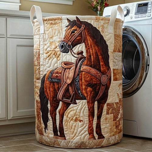 Western Heritage Quilted Laundry Basket GFTOQA1275