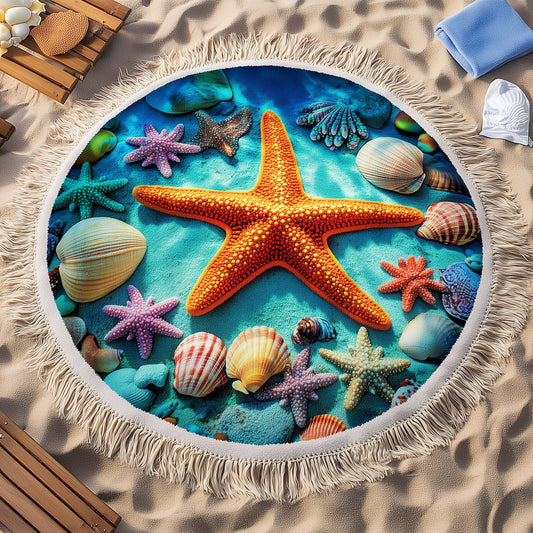 Ocean Star Round Beach Towel GFTOQA1427