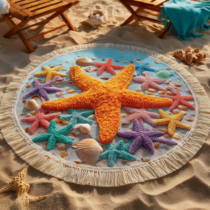 Ocean Star Round Beach Towel GFTOQA1428