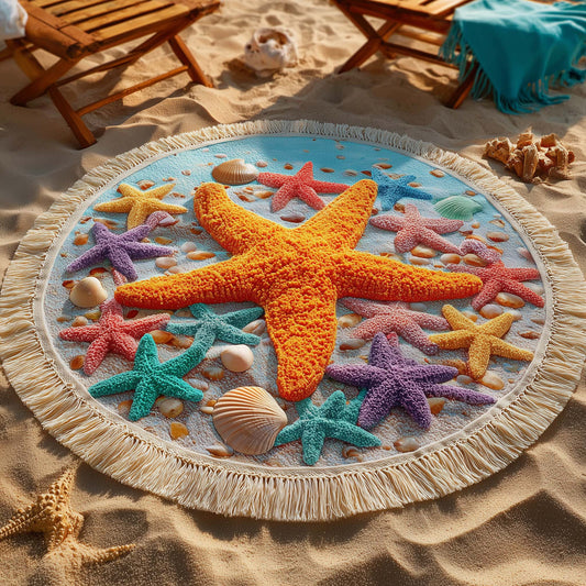 Ocean Star Round Beach Towel GFTOQA1428