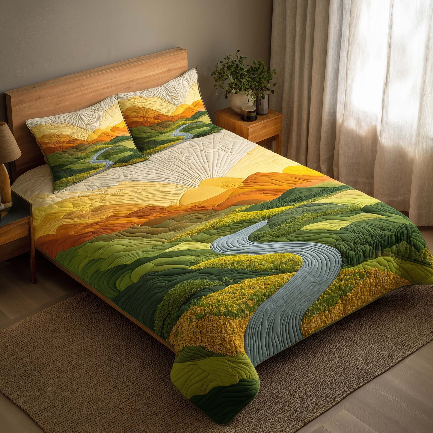 Sunrise Valley Duvet Cover Set GFTOQA143