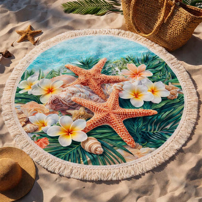 Ocean Star Round Beach Towel GFTOQA1430