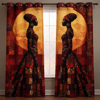 Majestic Beauty Quilted Curtains GFTOQA1466