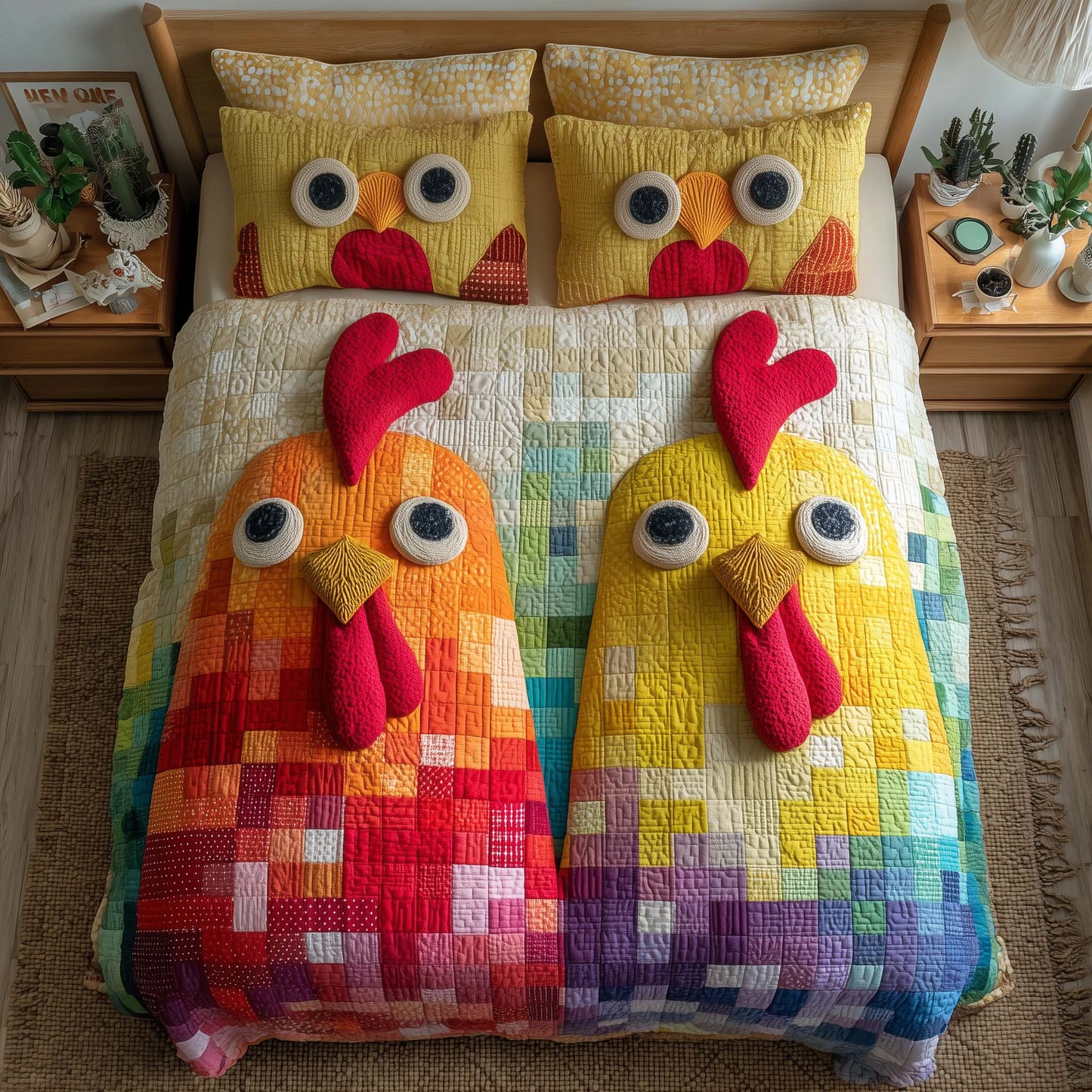 Colorful Duo Duvet Cover Set GFTOQA176