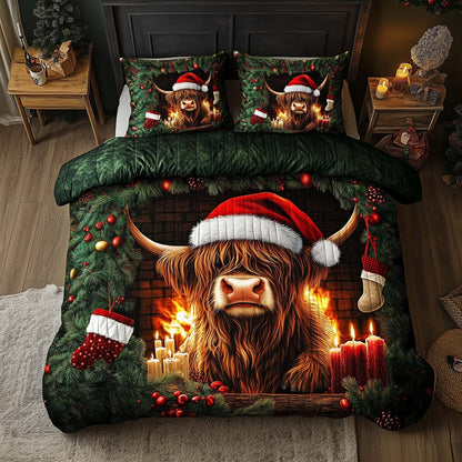 Highland Cow Duvet Cover Set GFTOQA183