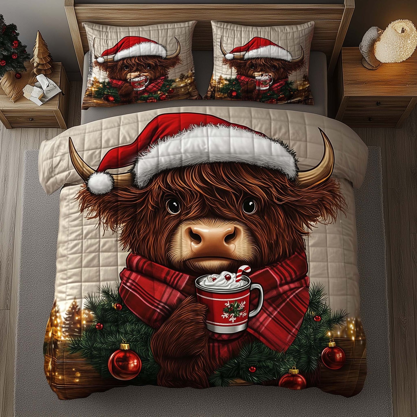 Winter Cocoa Duvet Cover Set GFTOQA185