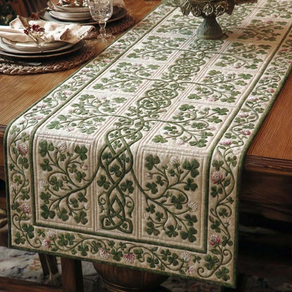 Celtic Garden Quilted Table Runner GFTOQA1932