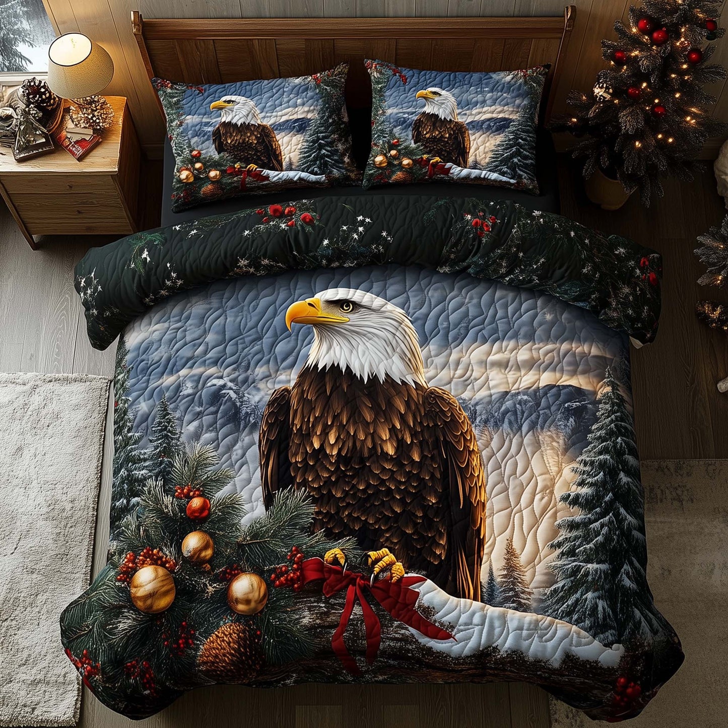 Winter Freedom Duvet Cover Set GFTOQA201