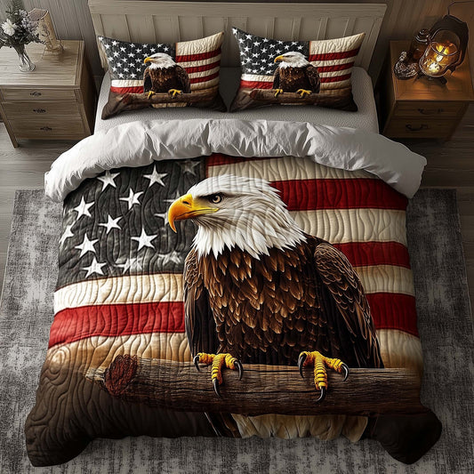 Guardian Of Freedom Duvet Cover Set GFTOQA204