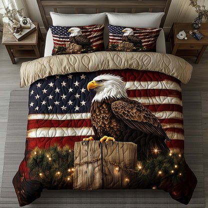 Guardian Of Freedom Duvet Cover Set GFTOQA205