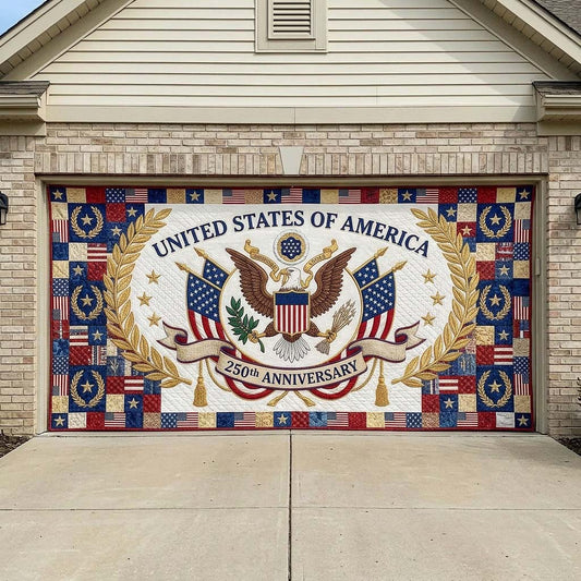America 250th Anniversary Garage Door Banner GFTOQA2309