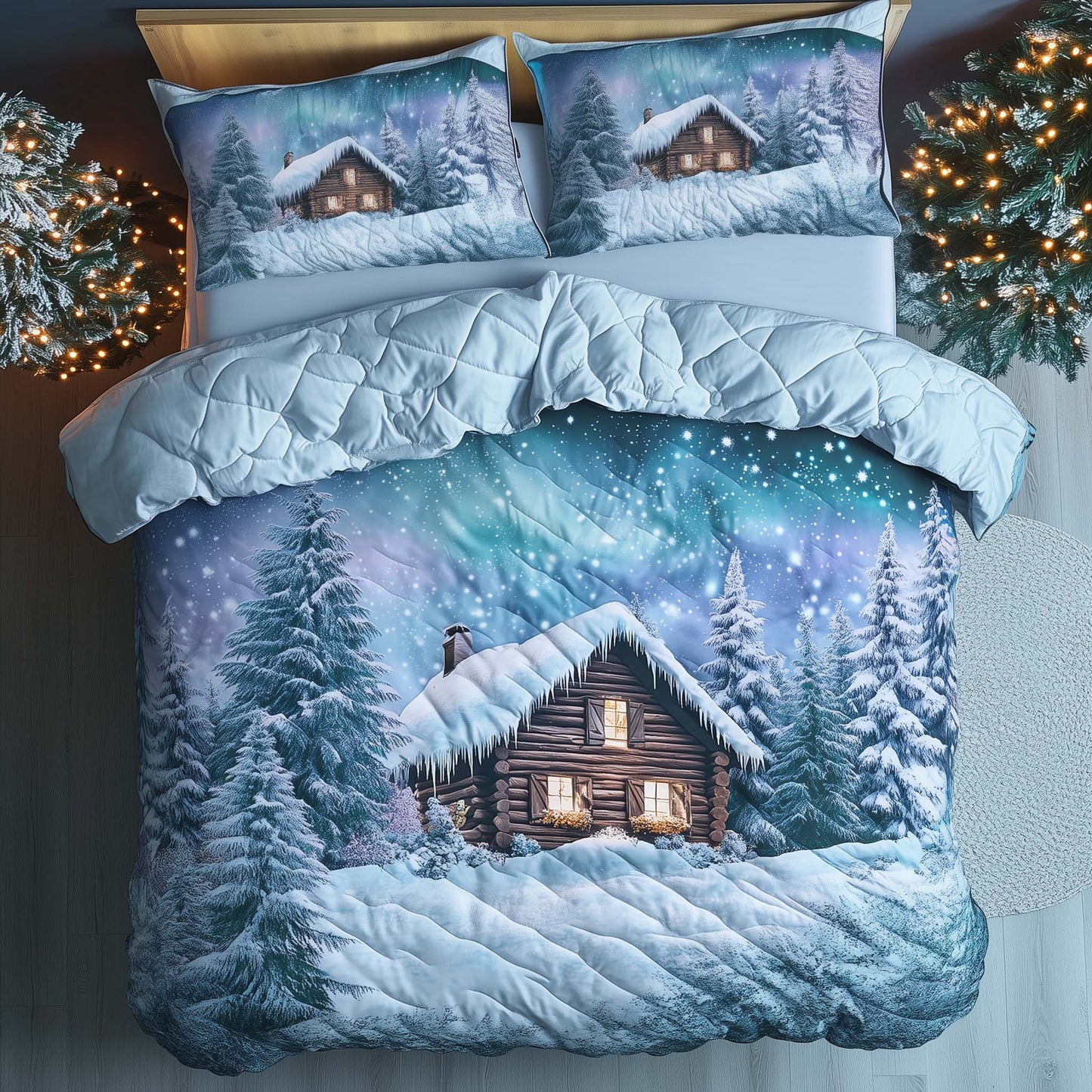 Winter Lodge Duvet Cover Set GFTOQA278