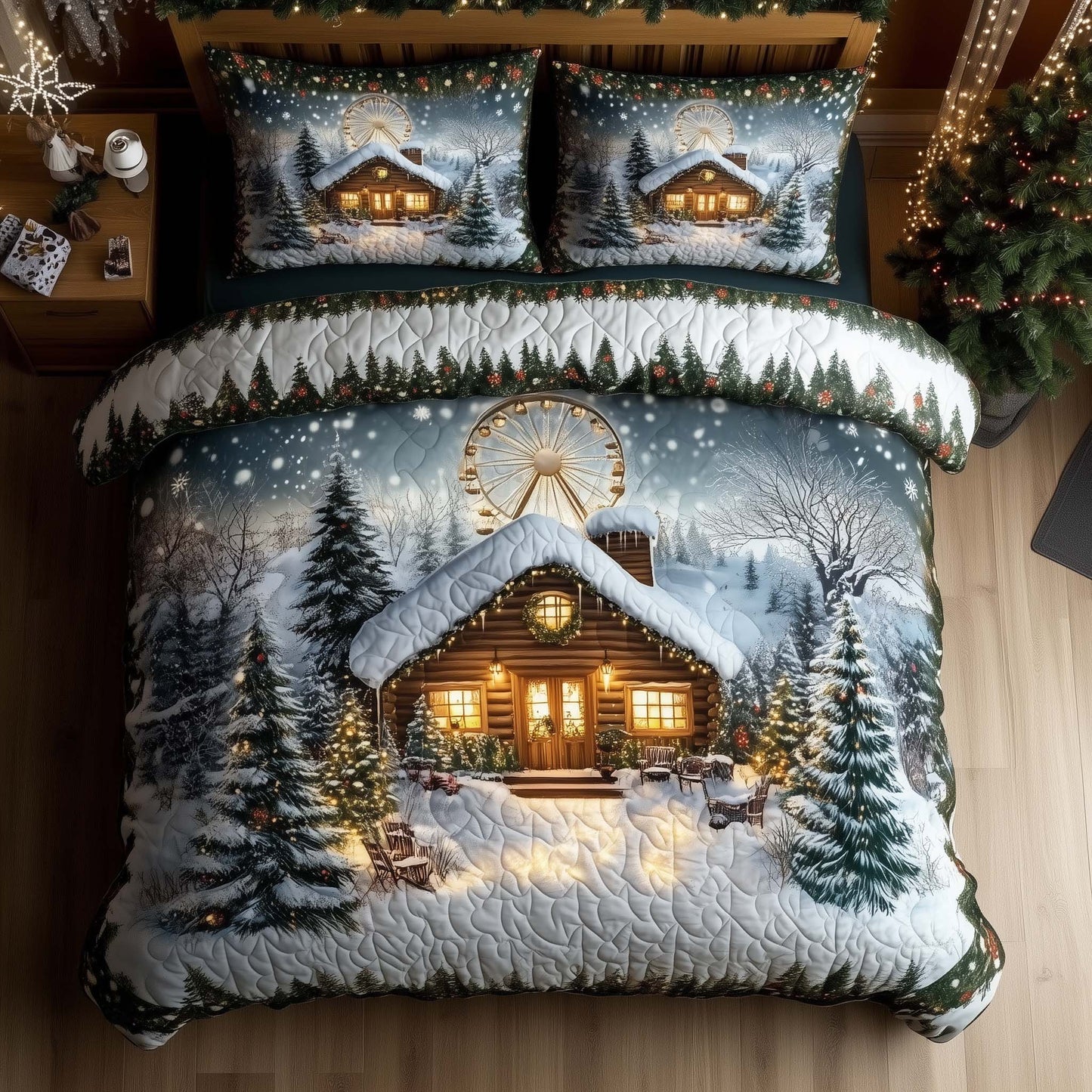 Winter Lodge Duvet Cover Set GFTOQA279