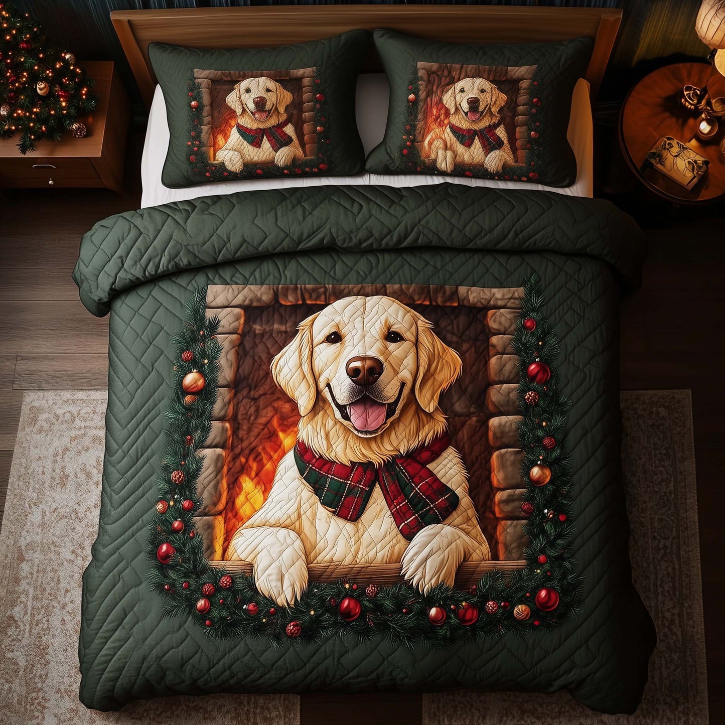 Golden Warmth Duvet Cover Set GFTOQA289