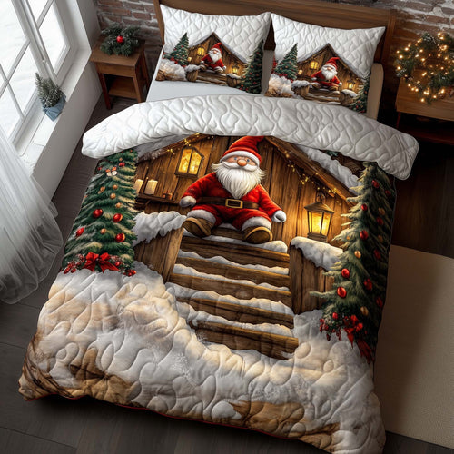 Festive Gnomes Duvet Cover Set GFTOQA362