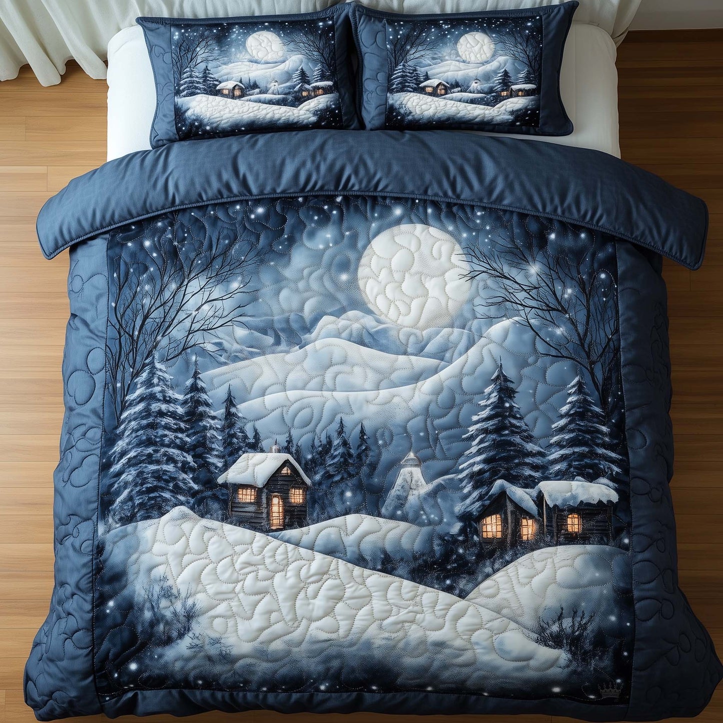 Christmas Village Duvet Cover Set GFTOQA363