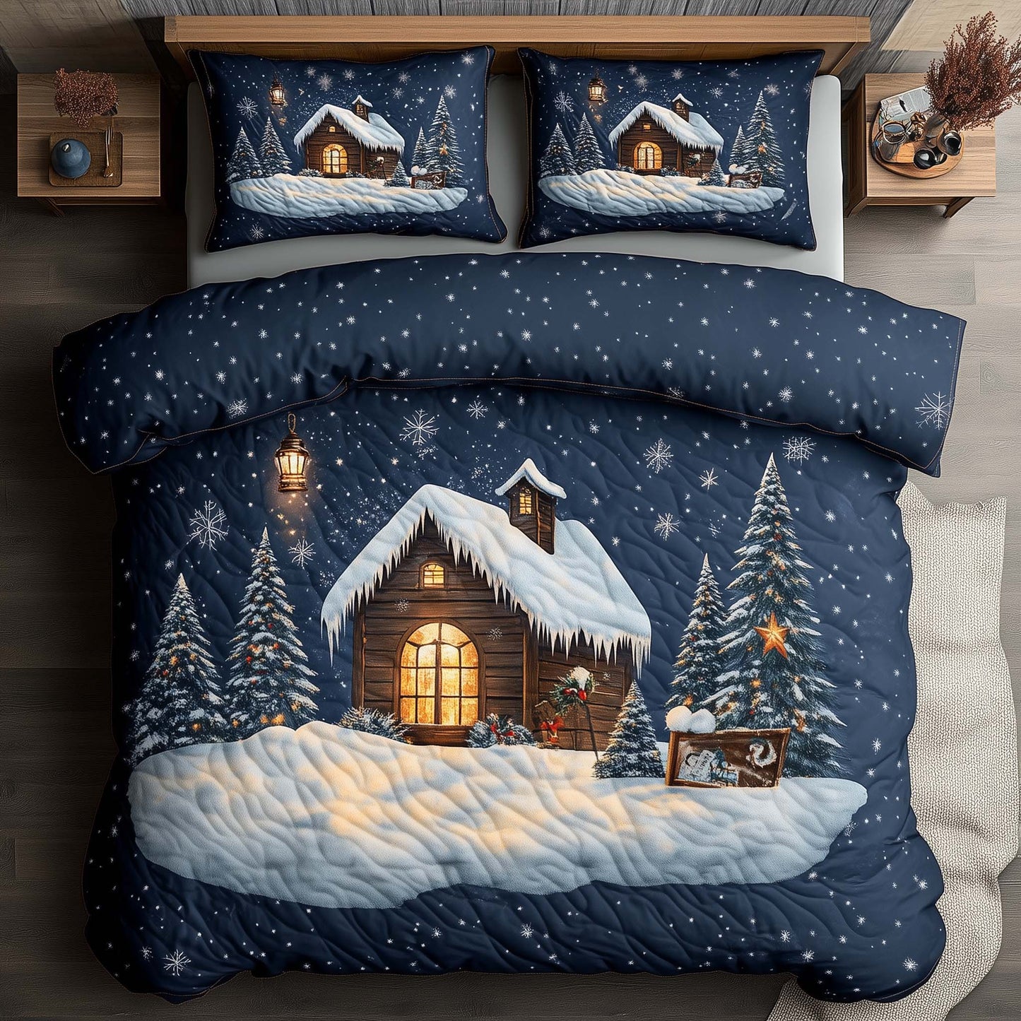 Christmas Village Duvet Cover Set GFTOQA366