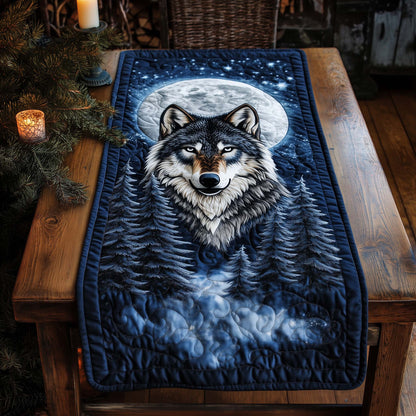 Wolf Pride Quilted Table Runner GFTOQA394
